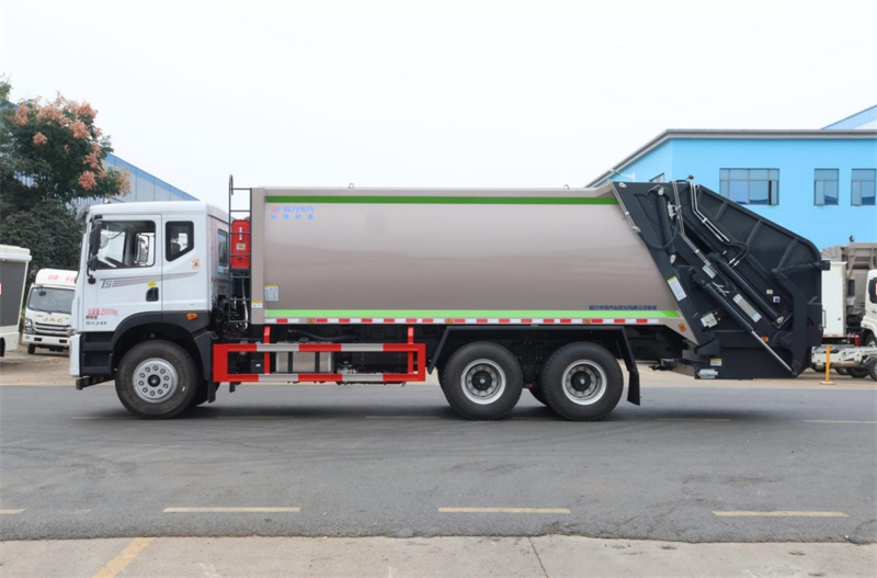 國六東風(fēng)華神后雙橋壓縮垃圾車